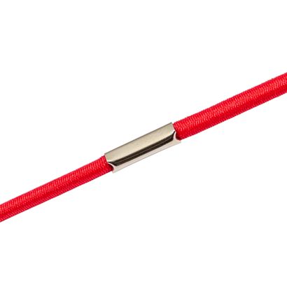 Gummizugschnüre zum Ring geschlossen rot | 410 mm