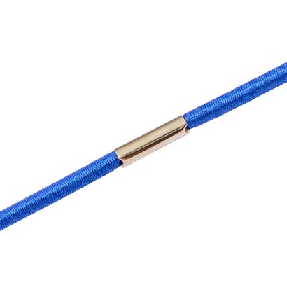 Gummizugschnüre zum Ring geschlossen blau | 410 mm