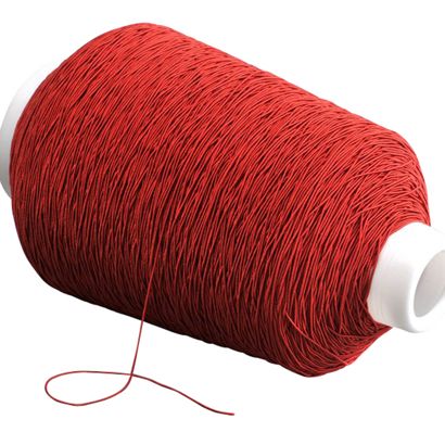 Gummischnur 1 mm rot  | 1050 m