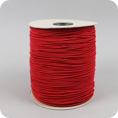 Gummischnur 2,2 mm rot