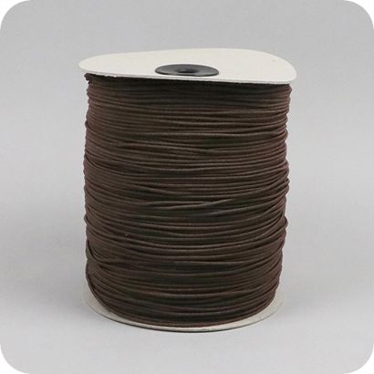 Gummischnur 2,2 mm braun