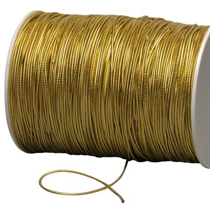 Gummischnur 2 mm gold | 500 m