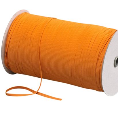 Gummiband 5 mm flach orange | 500 m