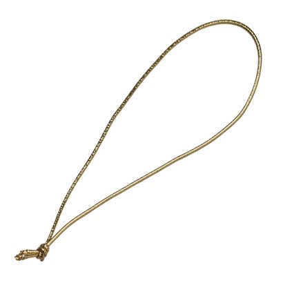 Fertigschleifen mit Einfachknoten 100 mm | gold 