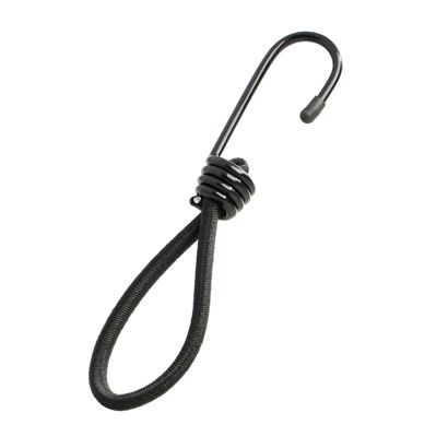 Expanderschlingen extra stark, 170 mm, mit Metallhaken, schwarz 