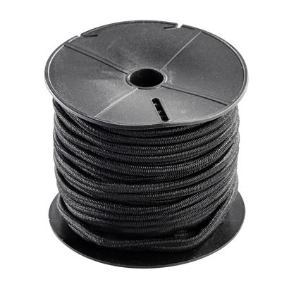 Gummiseil 4 mm, schwarz 