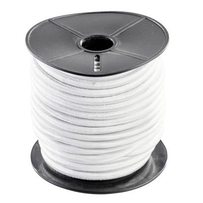 Gummiseil 6 mm weiß 