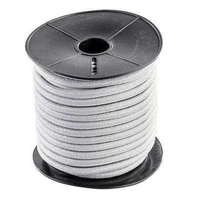 Gummiseil 6 mm grau