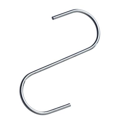 S-Haken, 65 mm lang, verzinkt 65 mm