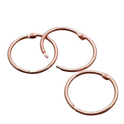 Heftringe Metall kupfer | 32 mm