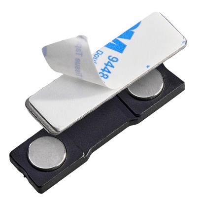Magnet für Namensschilder, selbstklebend 2 Magnete | 45 x 13 mm