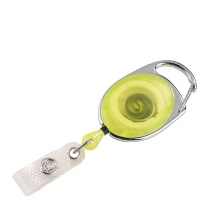 Ausweisjojo gelb, transparent