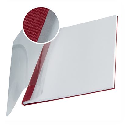 Buchbindemappe ImpressBind A4, Softcover, 70 Blatt bordeaux | 7 mm