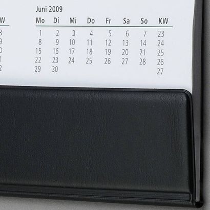 Schutzkanten für Schreibtischblocks, selbstklebend schwarz