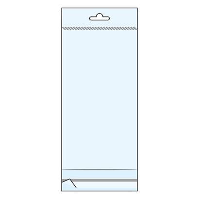 Headerbeutel, OPP-Folie 30 µm 