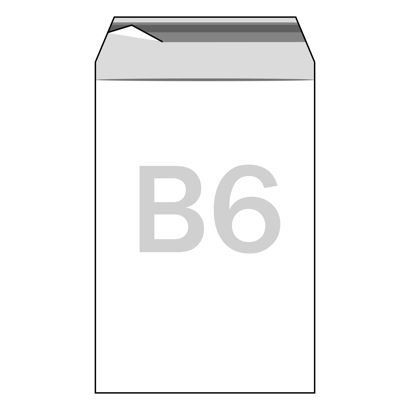 Klappenbeutel, wiederverschließbar, PE-Folie, transparent 130 x 180 mm - B6