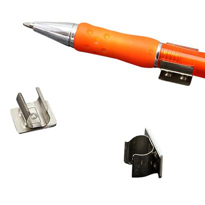 Stifthalter, aus Metall, selbstklebend, vernickelt 