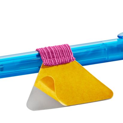 Stiftschlaufe selbstklebend pink
