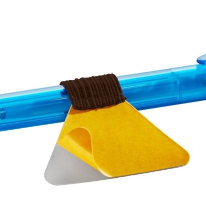 Stiftschlaufe selbstklebend dunkelbraun