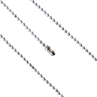 Kugelketten mit Verschluss silber | 1,5 mm | 200 mm