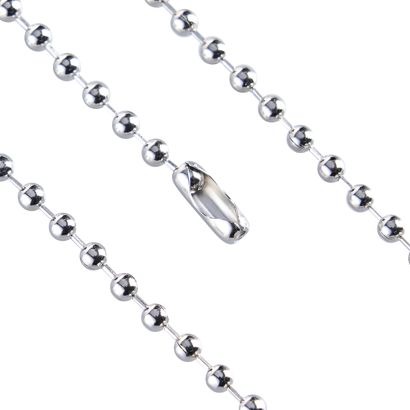 Kugelketten mit Verschluss 150 mm | 3.2 mm | silber |