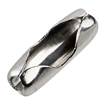 Einpressverschlüsse für Kugelketten silber | 2,4 mm