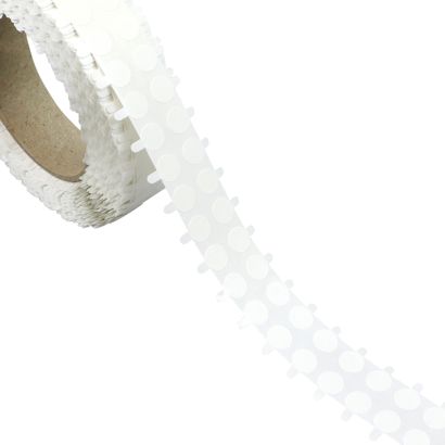 Doppelseitige PET-Klebepunkte, stark/schwach 10 mm | 5000 Stk