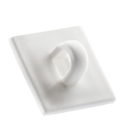 Klebeknöpfe 20 x 20 mm  | weiß 
