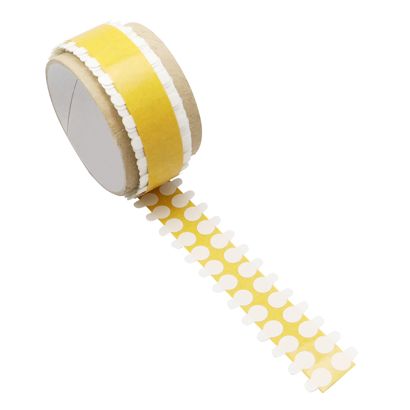 Doppelseitige PET-Klebepunkte, stark/stark 10 mm | 1.000 STK