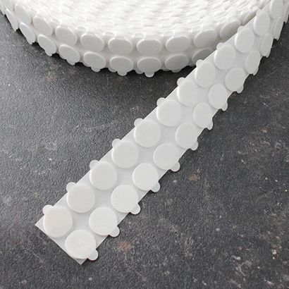 Doppelseitige Schaumklebepunkte, 2 mm dick, stark/stark 30 mm | 1.000 STK