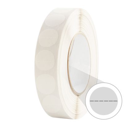 Klebepunkte, einseitig stark haftend, perforiert 20 mm | 1000 Stk