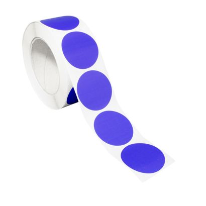 Markierungspunkte aus Papier 40 mm | dunkelblau