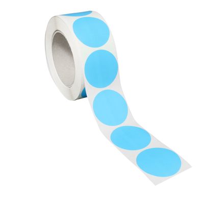 Markierungspunkte aus Papier 50 mm | hellblau
