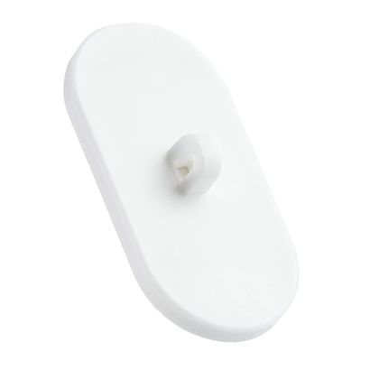 Klebeknöpfe 20 x 40 mm  | weiß 