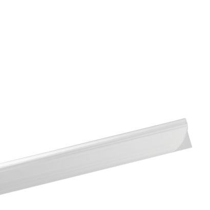 Klemmschienen DIN A4, transparent, 3-4 mm 