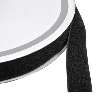 Klettband zum Nähen, Flausch (Rolle mit 25 m) 