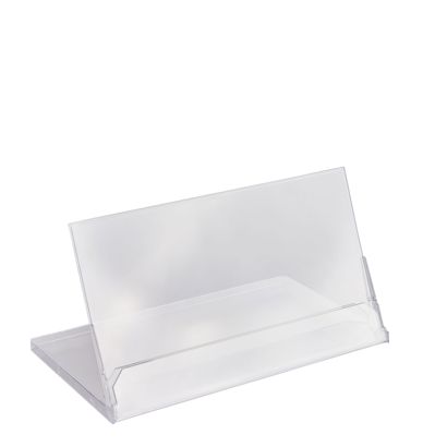 Kalenderbox, Panorama-Format, 111 x 190 x 8 mm, transparent 