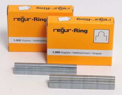 Ring-Heftklammern für Ring King RK-1, 6 mm, Pack mit 1.000 Stück 