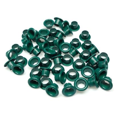 Eisenthaler Ösen EFC-30, farbig für 2-30 Blatt, Pack mit 250 Stück grün