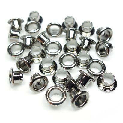 Eisenthaler Ösen EFC-30, farbig für 2-30 Blatt, Pack mit 250 Stück chrom