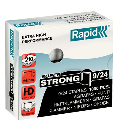 Rapid Heftklammern, SUPER STRONG 1000 Klammern pro Pack | Sep 24