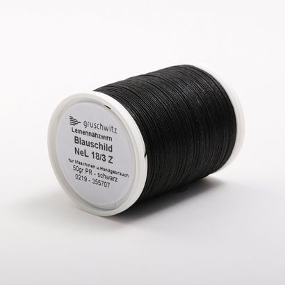 Leinenzwirn auf Rolle, leicht glänzend, 50 g   | 180 m