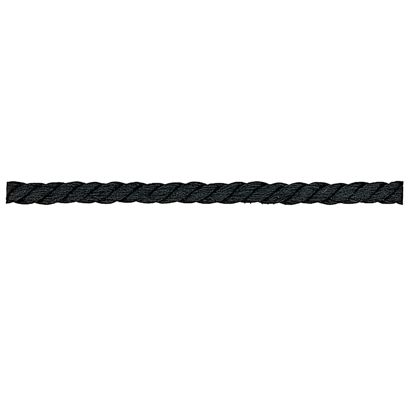 Albenkordel auf Rolle, 2 mm, 3-fach gedreht schwarz | 100 m