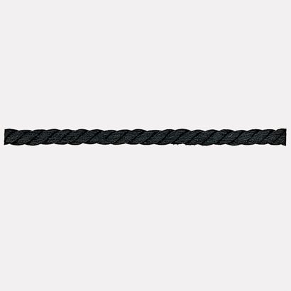 Albenkordel auf Rolle, 2 mm, 3-fach gedreht schwarz | 500 m