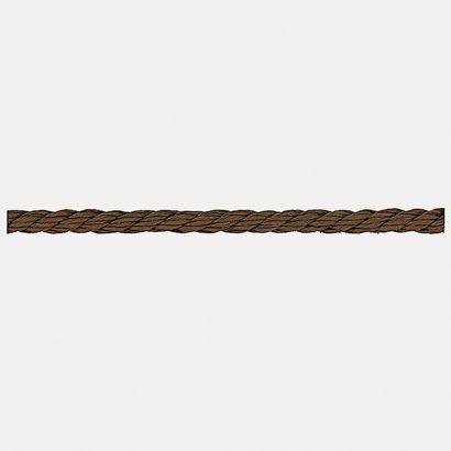 Albenkordel auf Rolle, 2 mm, 3-fach gedreht braun | 100 m