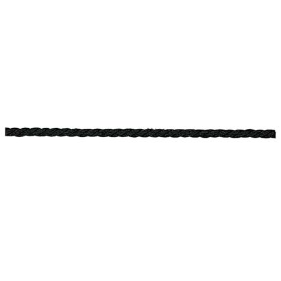 Albenkordel auf Rolle, 1, 5 mm, 3-fach gedreht schwarz | 100 m