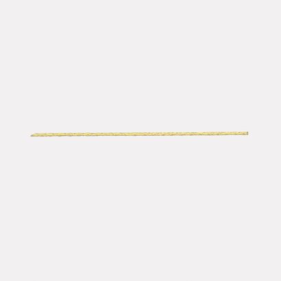 Etikettenzwirn auf Rolle, 0,5 mm x 500 m gelb