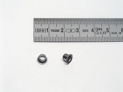 Ösen für Papier roh | Nr. 25 - Ø 4mm - L 3,8mm