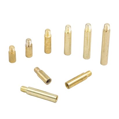 Buchschraubenverlängerungen für M4-Buchschrauben vermessingt | 20 mm