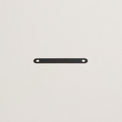 Kunststoffdeckleisten 95 x 12 mm, schwarz 